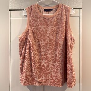Apt. 9 Pink Floral Tank Top
